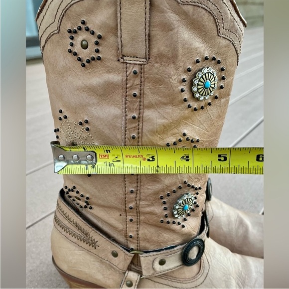 DINGO Addie Heeled Cowboy Western Boots Women’s size 9.5 D1566 Turquoise… - Picture 13 of 14